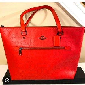Medium Red Coach Purse (Gently Used)!!!